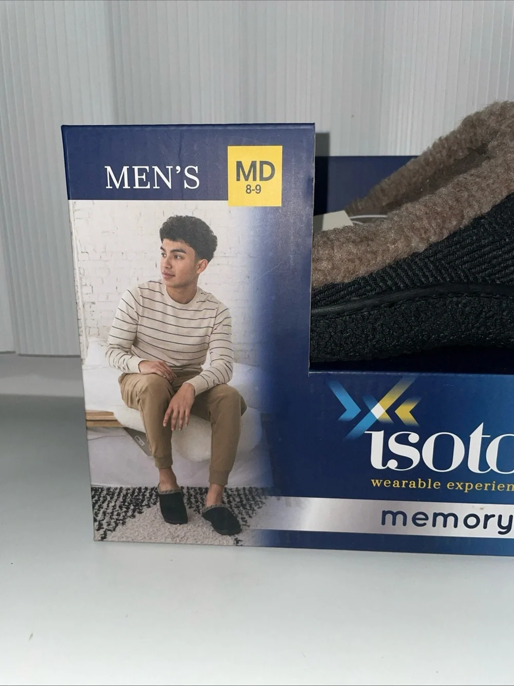 isotoner men’s slip